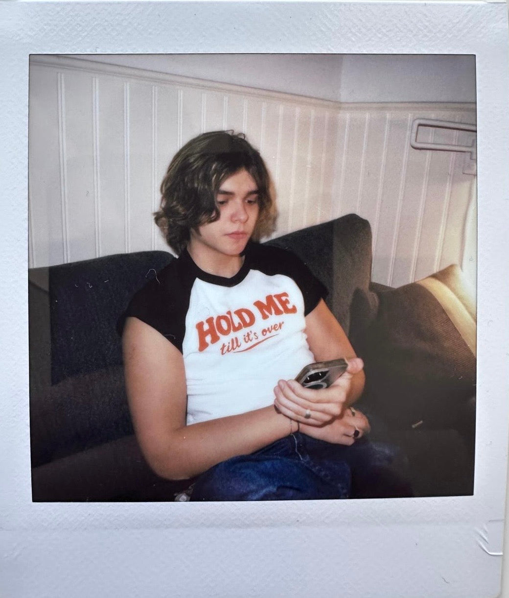 ONE UNIQUE SIGNED POLAROID PHOTO