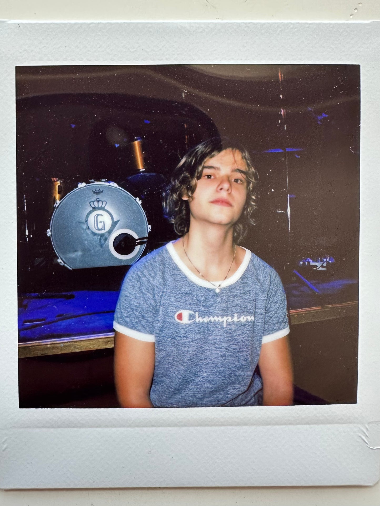 ONE UNIQUE SIGNED POLAROID PHOTO