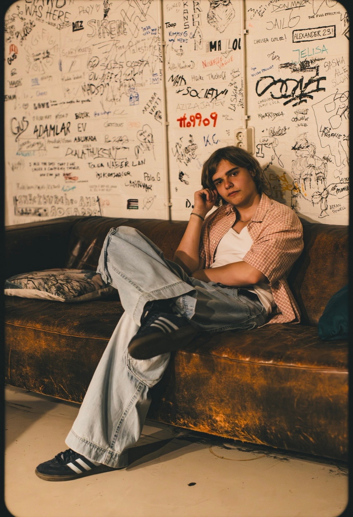 Backstage graffiti