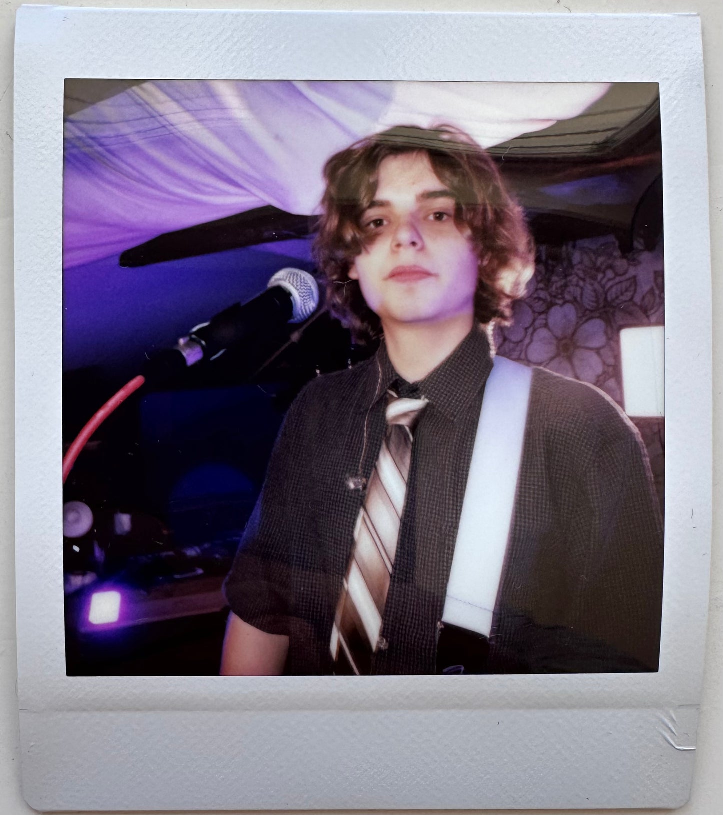 ONE UNIQUE SIGNED POLAROID PHOTO