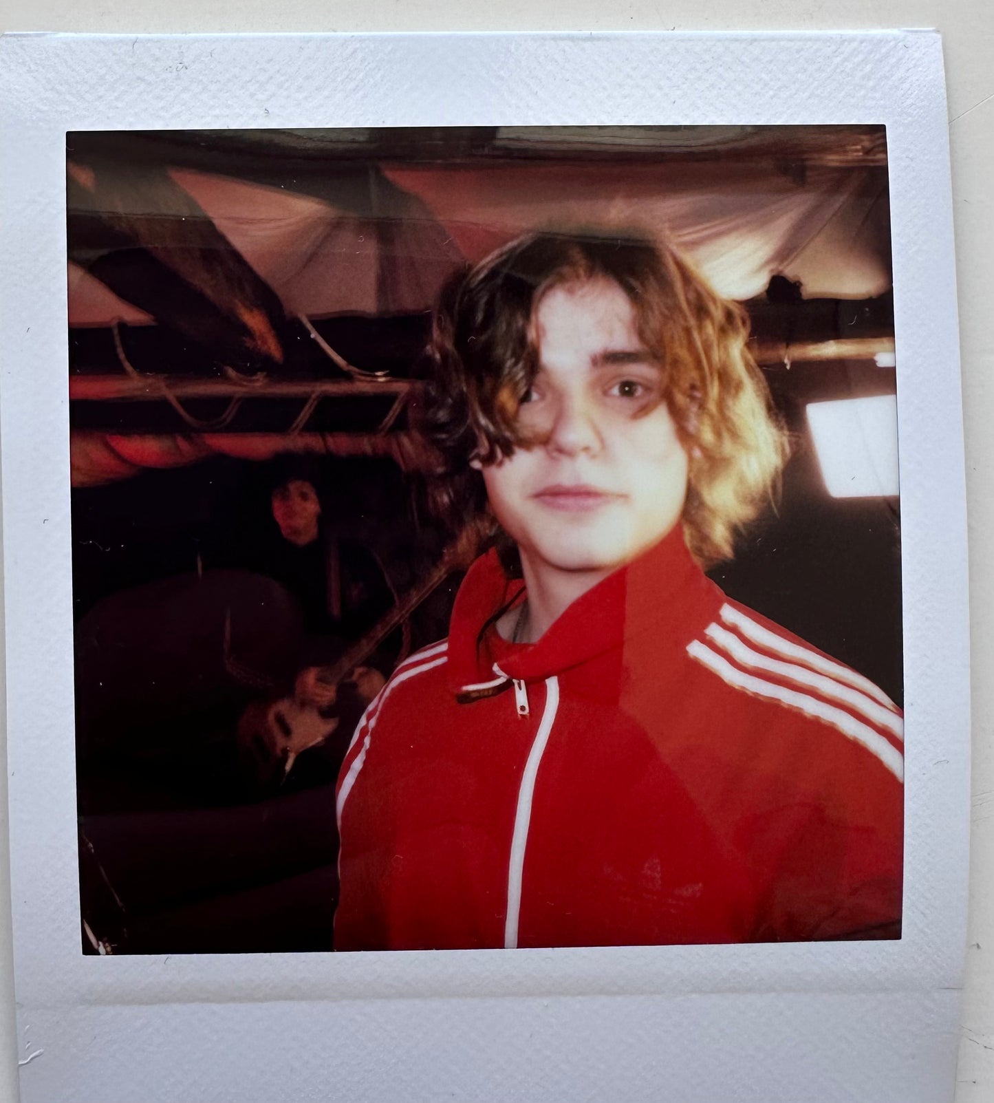 ONE UNIQUE SIGNED POLAROID PHOTO