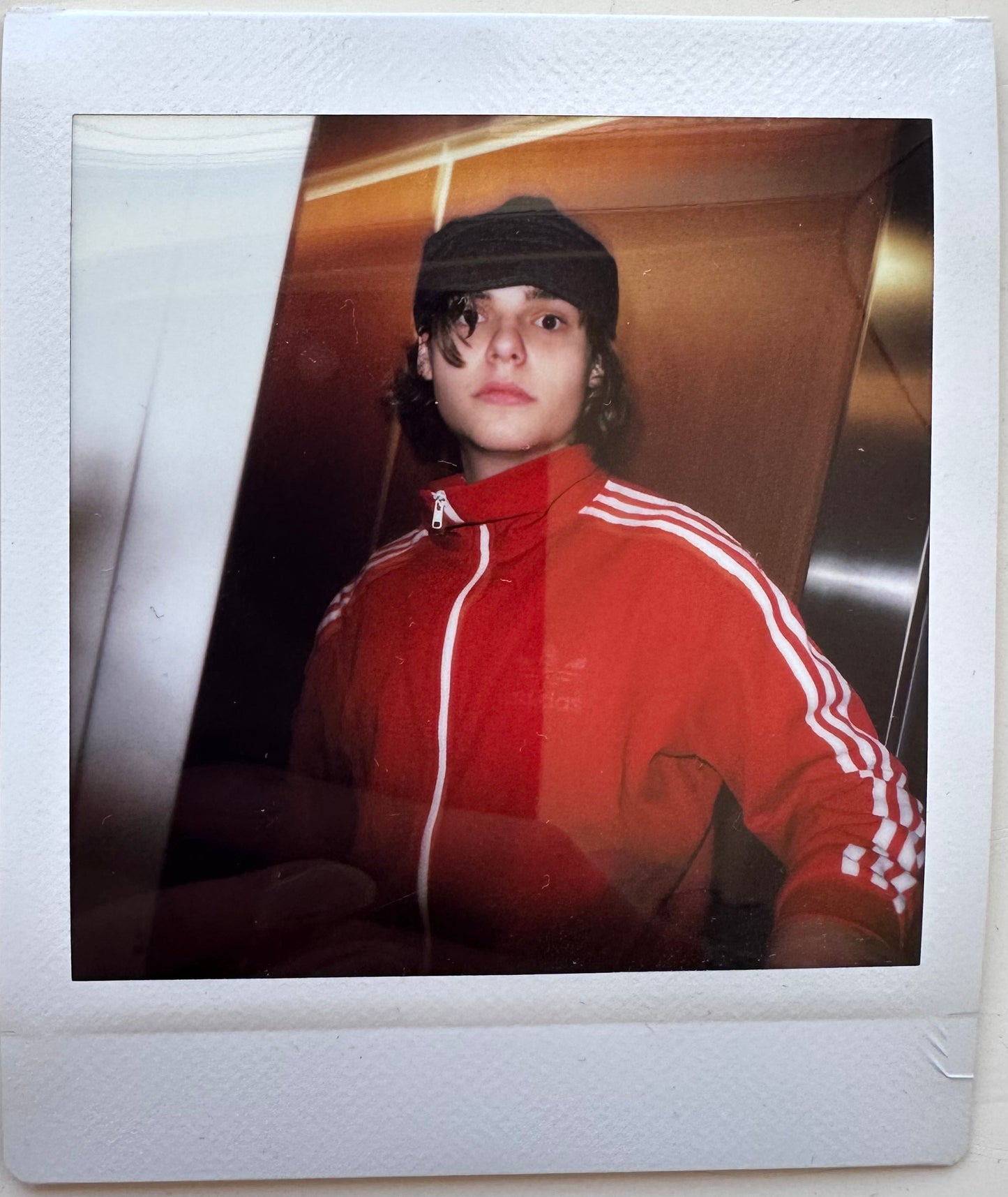ONE UNIQUE SIGNED POLAROID PHOTO