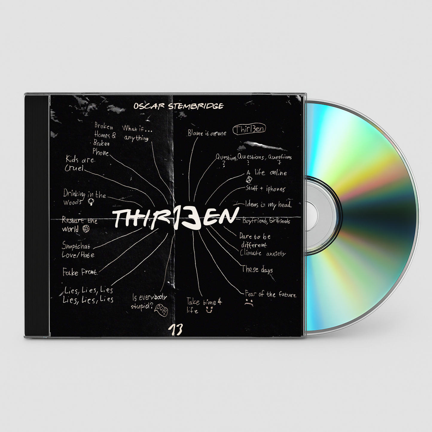 THIR13EN EP CD - LIMITED EDITION SIGNED CD
