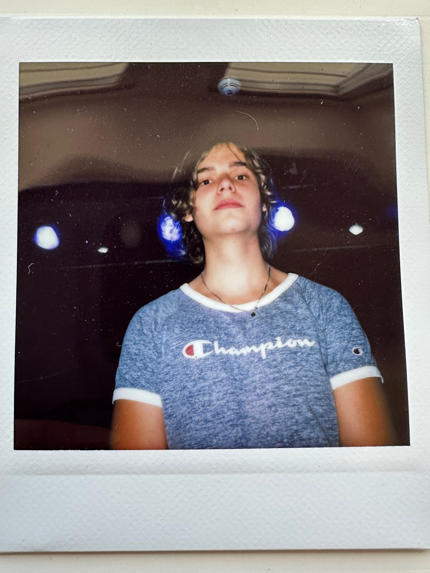 ONE UNIQUE SIGNED POLAROID PHOTO