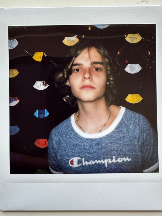 ONE UNIQUE SIGNED POLAROID PHOTO