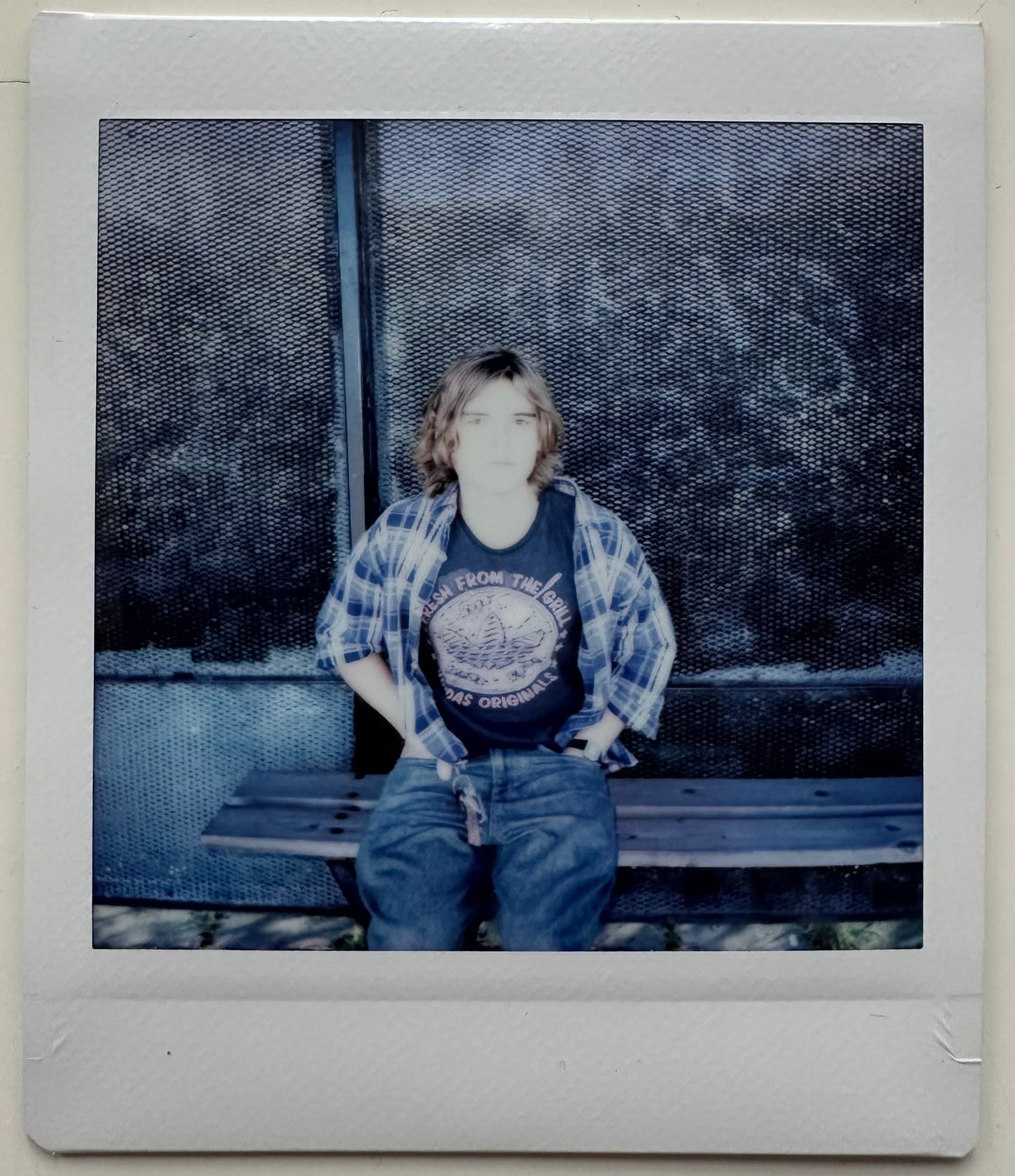 ONE UNIQUE SIGNED POLAROID PHOTO