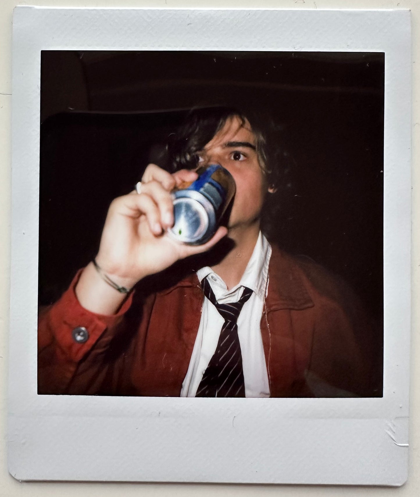 ONE UNIQUE SIGNED POLAROID PHOTO