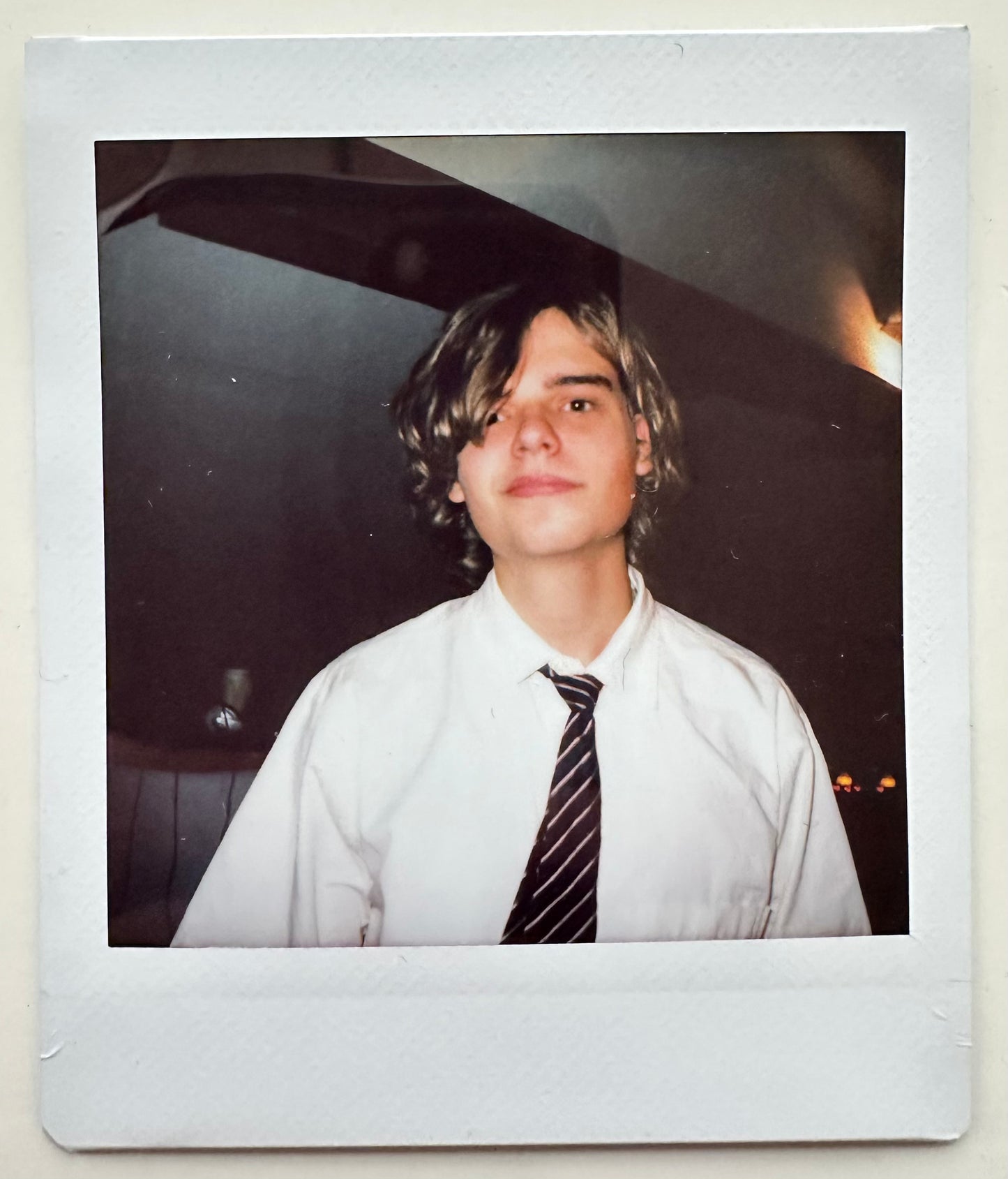 ONE UNIQUE SIGNED POLAROID PHOTO