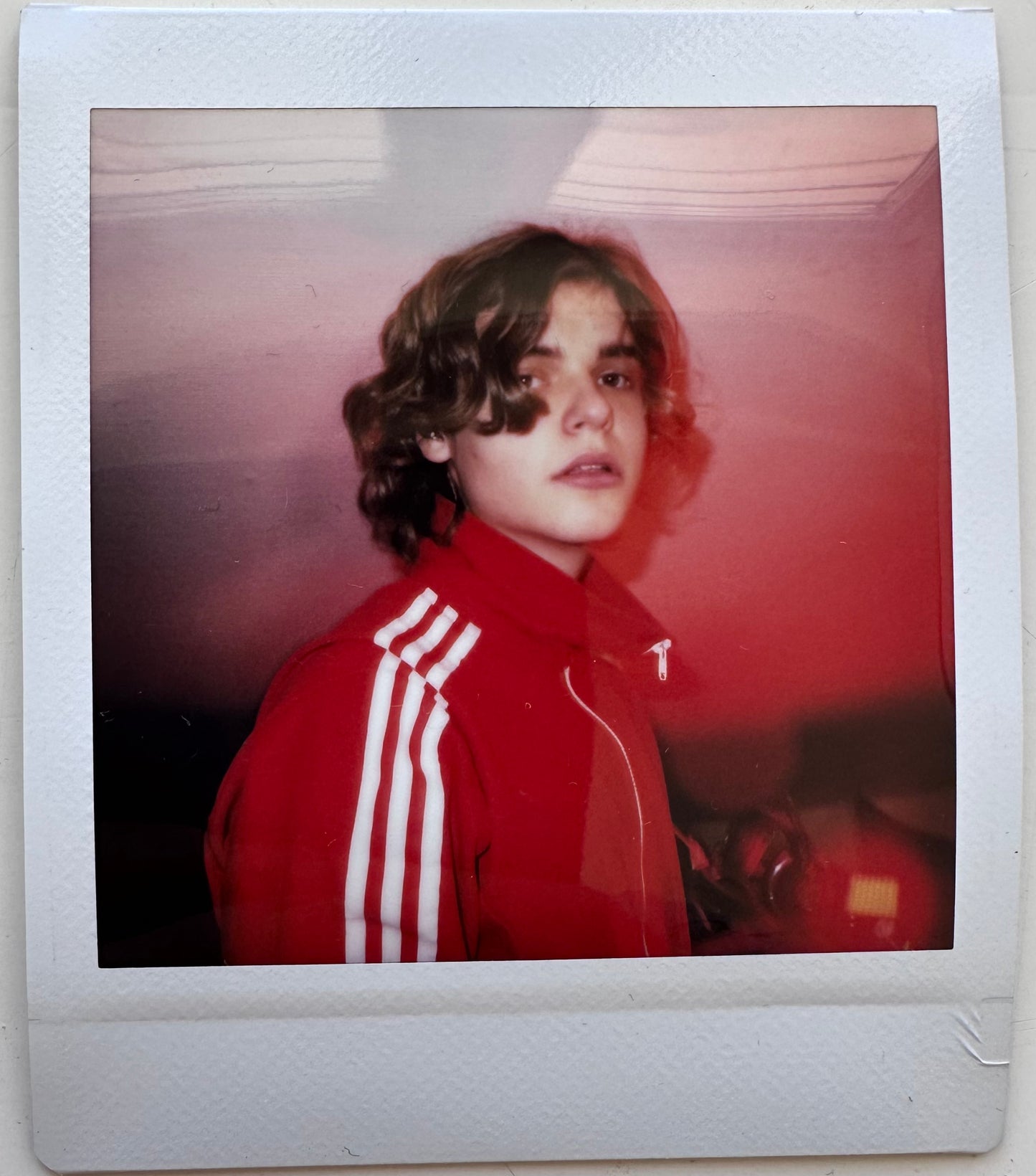 ONE UNIQUE SIGNED POLAROID PHOTO