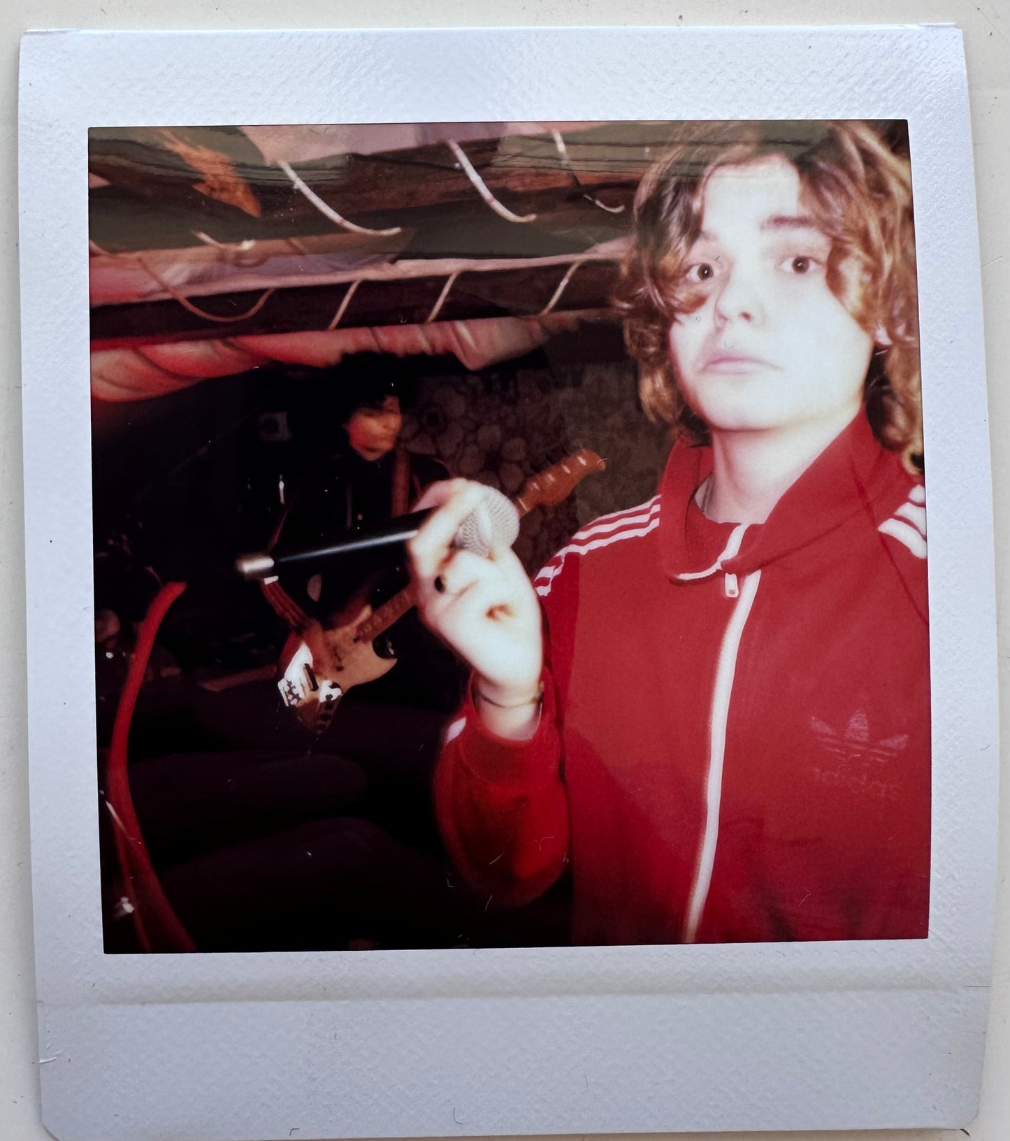ONE UNIQUE SIGNED POLAROID PHOTO
