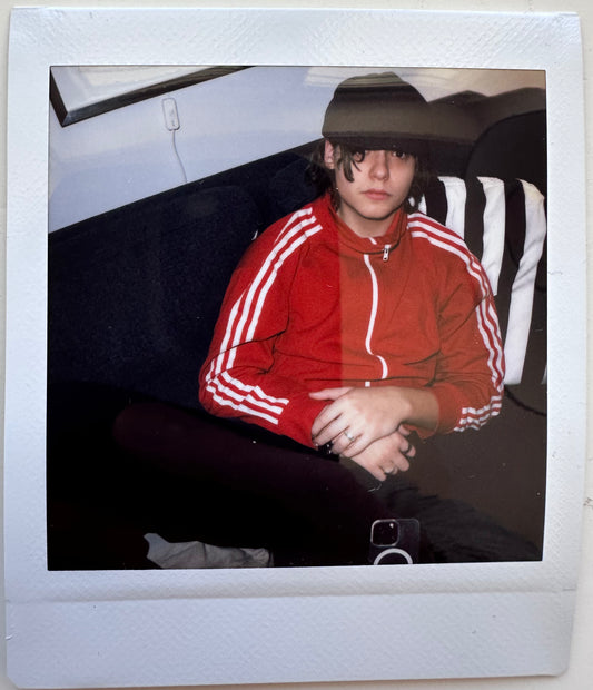 ONE UNIQUE SIGNED POLAROID PHOTO