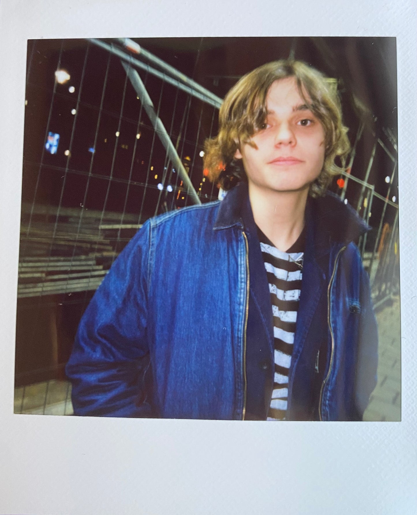 ONE UNIQUE SIGNED POLAROID PHOTO