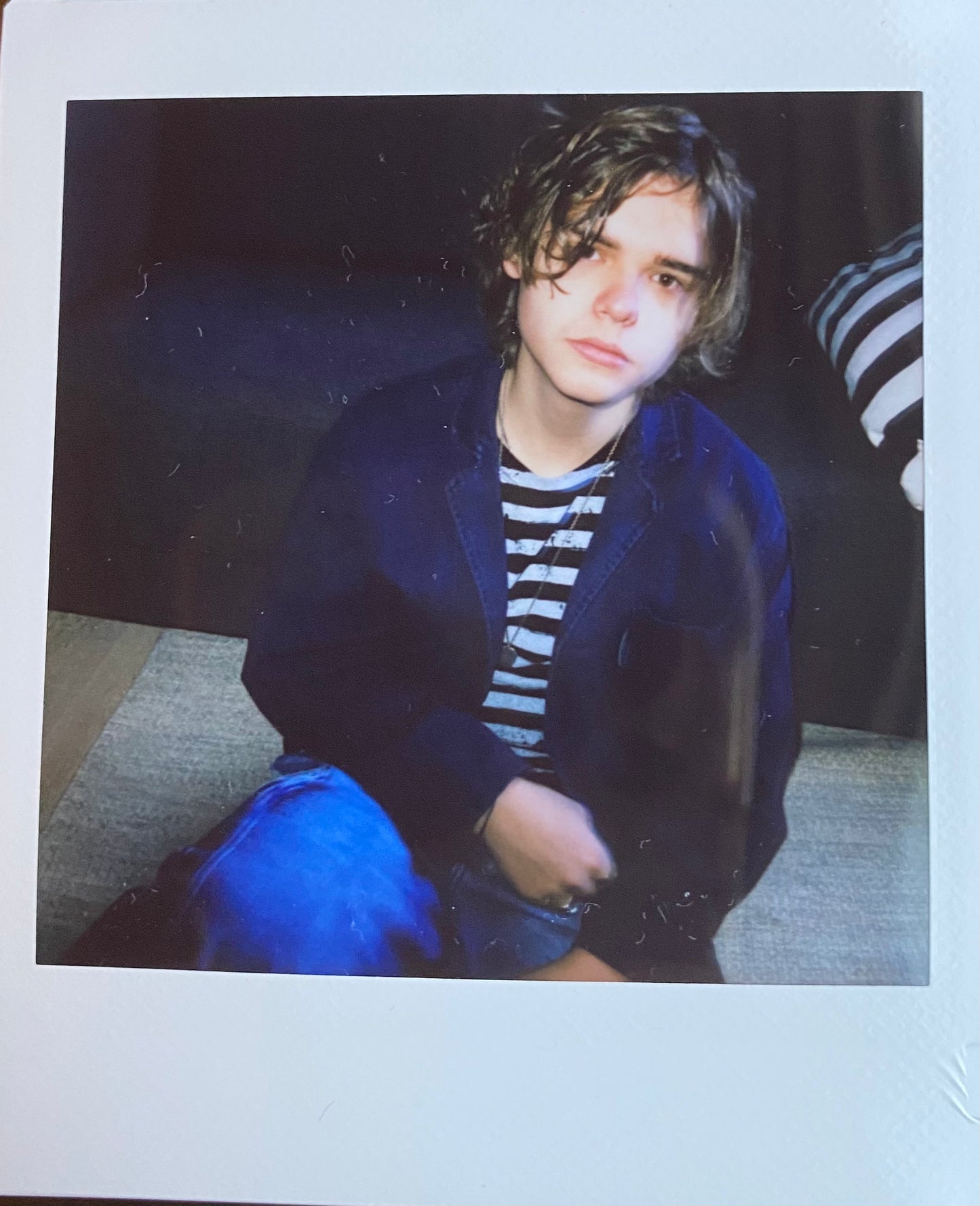 ONE UNIQUE SIGNED POLAROID PHOTO