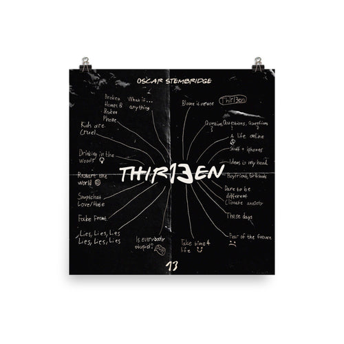 THIR13EN ART - THIR13EN EP Cover Art