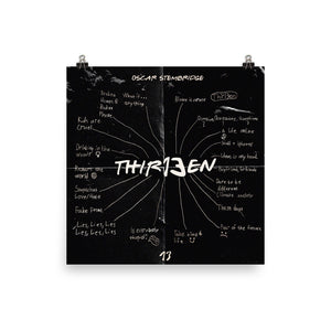 THIR13EN ART - THIR13EN EP Cover Art